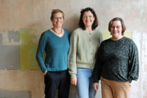 Der aktuelle Vorstand: Annika Eysel, Ieva Berzina-Hersel, Sabina Strunk © Barbara Dietl