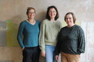Der aktuelle Vorstand: Annika Eysel, Ieva Berzina-Hersel, Sabina Strunk © Barbara Dietl